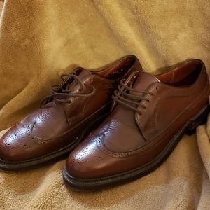 COPY - Dack's The Bond Street Shoe brown leather wingtips
